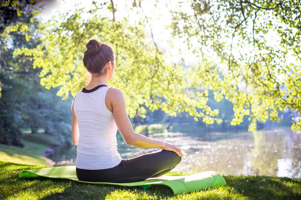 Meditation-green-tea