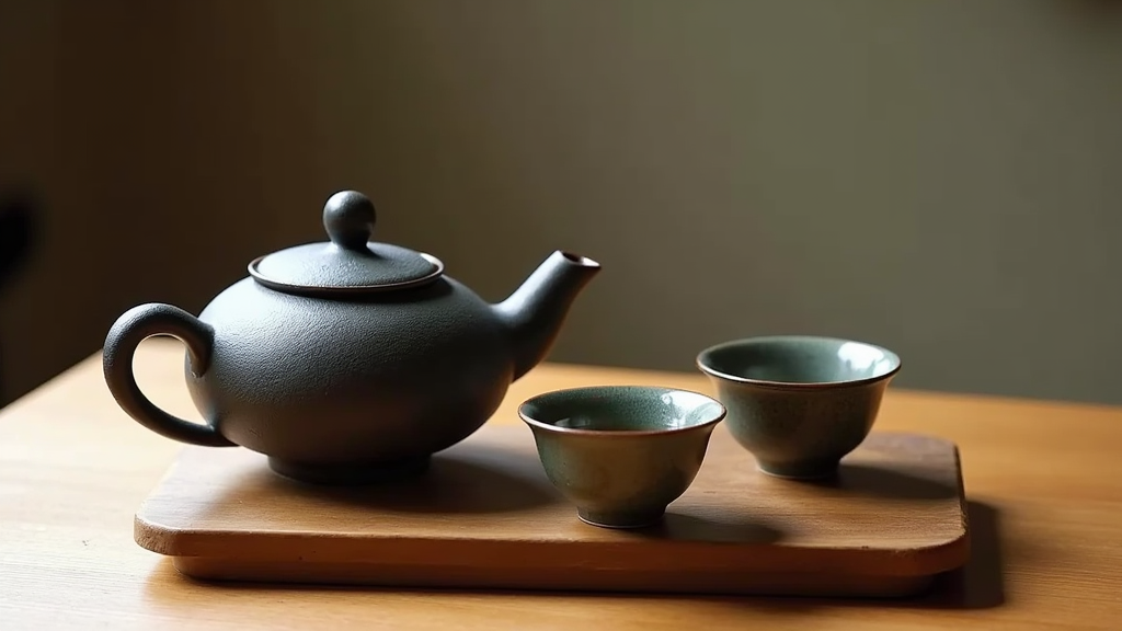 Brewed Sencha in a traditional teapot