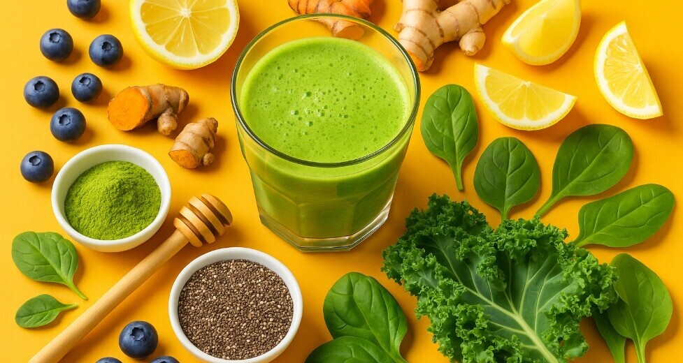 Superfoods & Green Tea : Crafting The Ultimate Health Drink